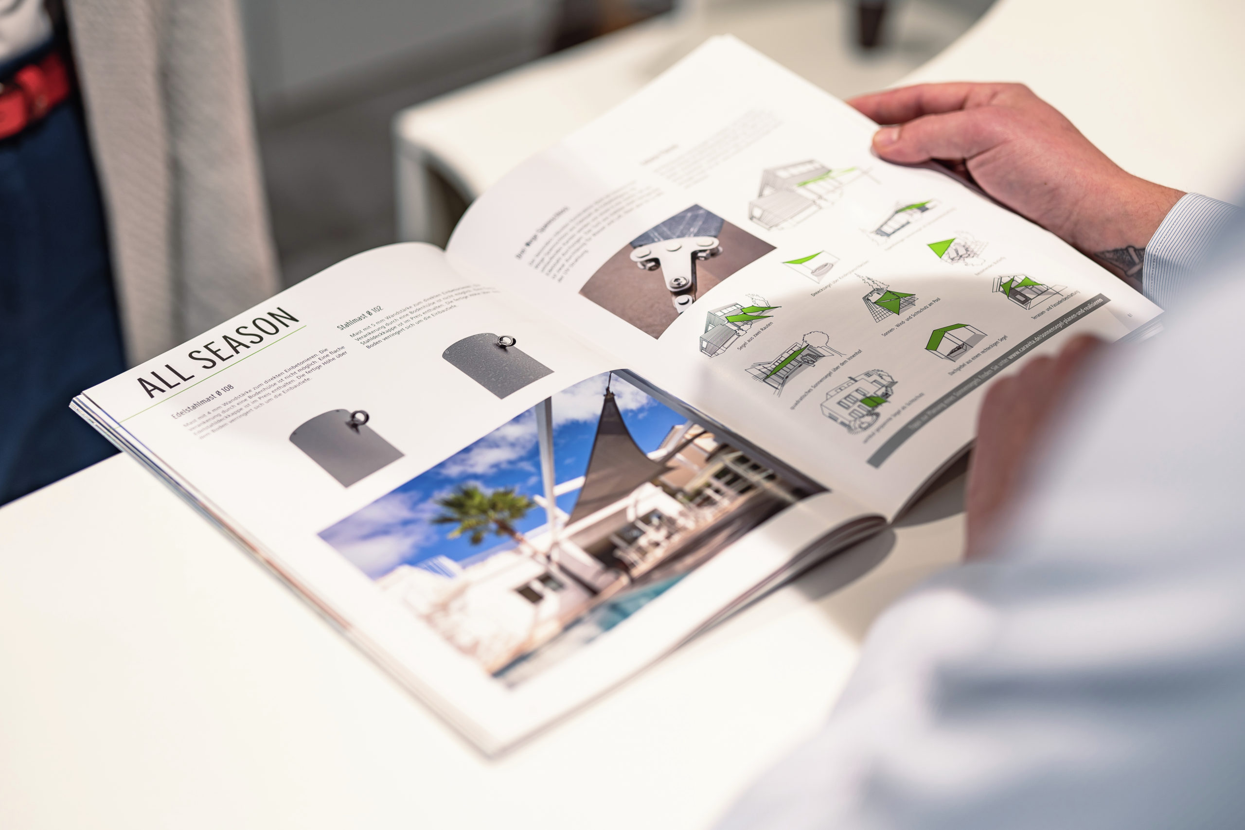 CARAVITA Sonnensegel in Katalog