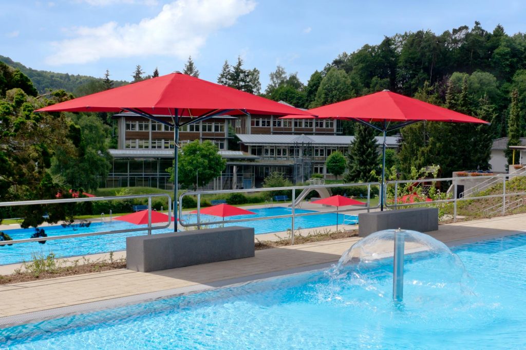 Sonnenschirm Supremo Schwimmbad quadratisch